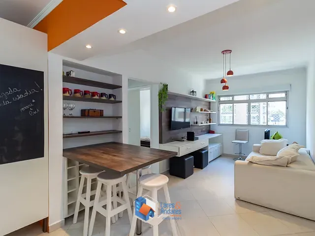 Apartamento com 52m² 1 quarto e 1 banheiro, à venda, no bairro Moema em São Paulo