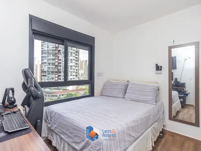 Apartamento com 36m² 2 quartos e 1 banheiro, à venda, no bairro Moema em São Paulo