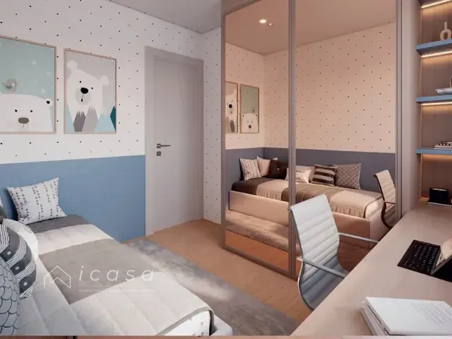 Apartamento com 42m² 2 quartos e 1 banheiro, à venda, no bairro Jardim Das Paineiras I em São José dos Campos