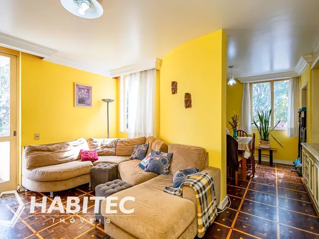 Apartamento 3 quartos e 2 banheiros, à venda, no bairro Cabral em Curitiba