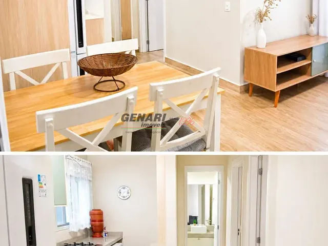 Apartamento 2 quartos e 1 banheiro, para alugar, no bairro Jardins do Império em Indaiatuba