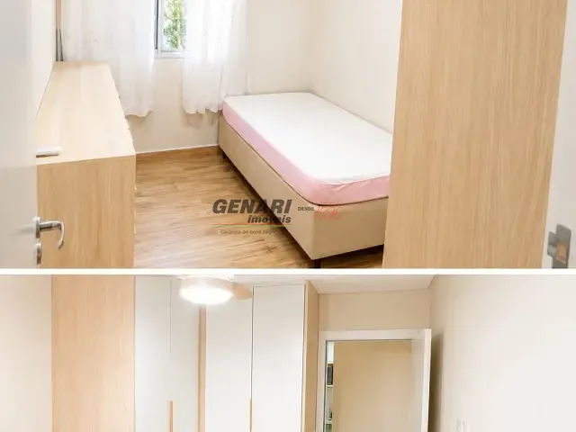 Apartamento 2 quartos e 1 banheiro, para alugar, no bairro Jardins do Império em Indaiatuba
