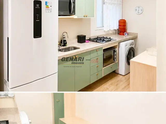 Apartamento 2 quartos e 1 banheiro, para alugar, no bairro Jardins do Império em Indaiatuba