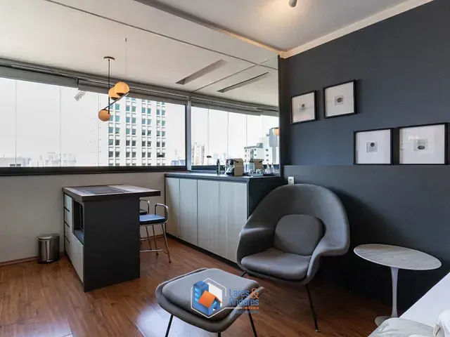 Apartamento com 30m² 1 quarto e 1 banheiro, à venda, no bairro Vila Olímpia em São Paulo
