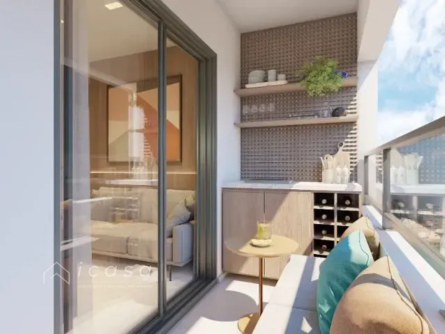 Apartamento com 53m² 2 quartos e 2 banheiros, à venda, no bairro Jardim das Indústrias em São José dos Campos