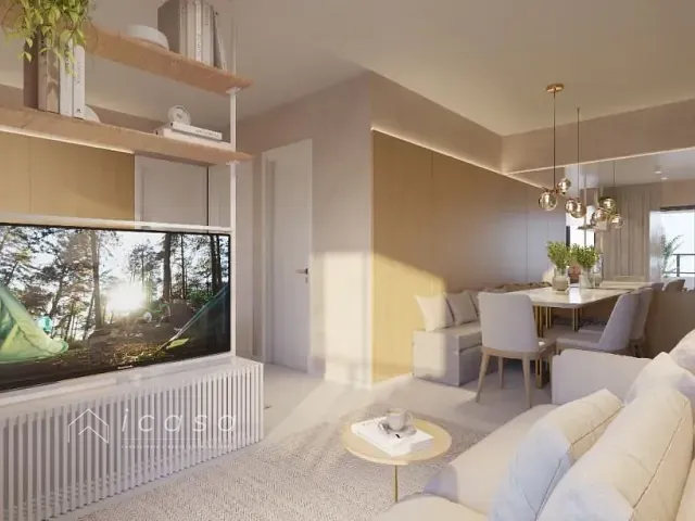 Apartamento com 53m² 2 quartos e 2 banheiros, à venda, no bairro Jardim das Indústrias em São José dos Campos