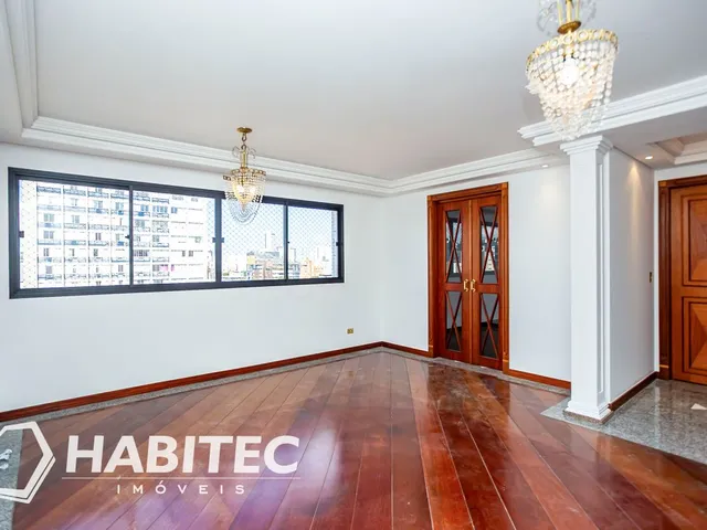 Apartamento 4 quartos e 5 banheiros, para alugar, no bairro Batel em Curitiba