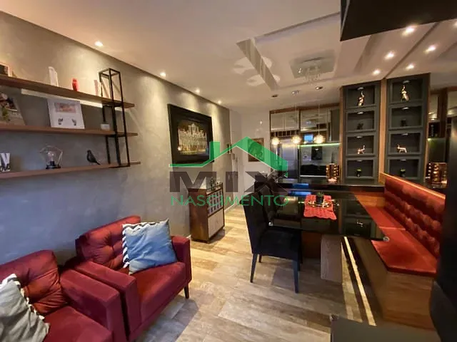 Apartamento com 65m² 3 quartos e 2 banheiros, à venda, no bairro Utinga em Santo André