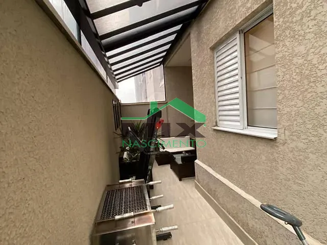 Apartamento com 65m² 3 quartos e 2 banheiros, à venda, no bairro Utinga em Santo André