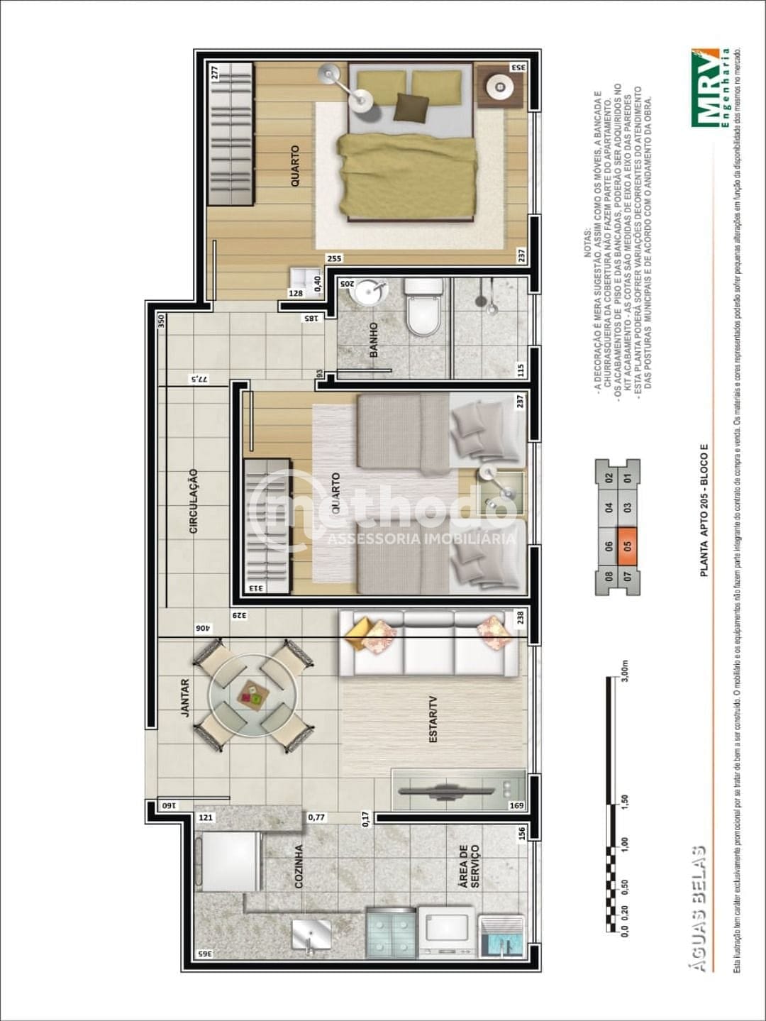 Apartamento, 2 quartos, 45 m² - Foto 9