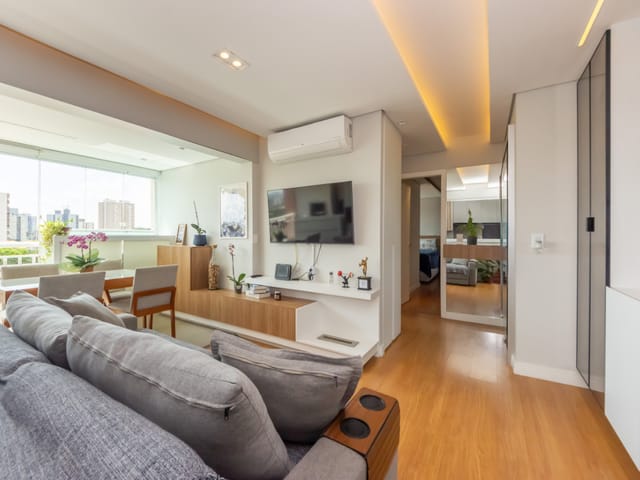 Foto do Apartamento - Apartamento para venda em Parque São Domingos com 2 quartos, sendo 2 suítes , 63m² | Lares e Andares Imóveis
