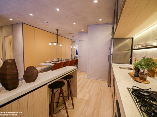 Foto do Apartamento - Apartamento para venda em Instituto de Previdência com 3 quartos, sendo 2 suítes , 70m² | Lares e Andares Imóveis