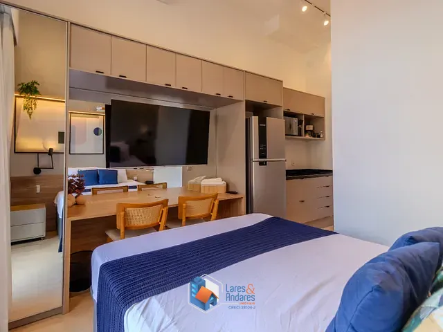 Apartamento com 35m² 1 quarto e 1 banheiro, à venda, no bairro Santo Amaro em São Paulo