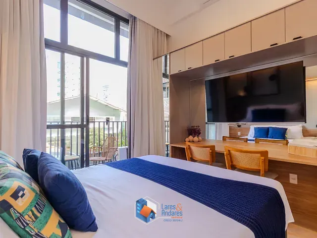 Apartamento com 35m² 1 quarto e 1 banheiro, à venda, no bairro Santo Amaro em São Paulo