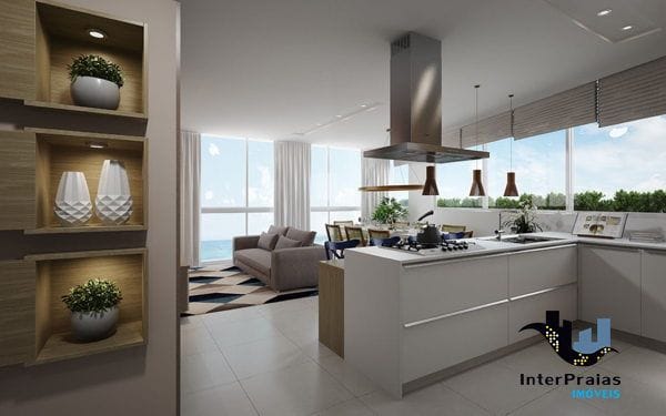 Apartamento com 187m², à venda, no bairro Balneário Pereque em Porto Belo
