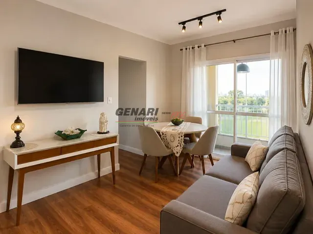 Apartamento com 78m² 3 quartos e 2 banheiros, para alugar, no bairro Aqui se Vive em Indaiatuba