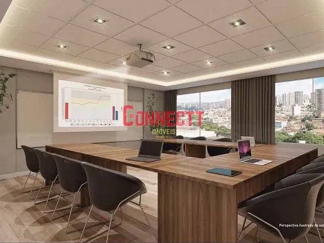 Apartamento 1 quarto e 2 banheiros, à venda, no bairro Parque Industrial Lagoinha em Ribeirão Preto