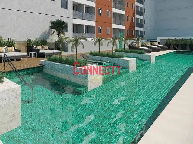 Apartamento 1 quarto e 2 banheiros, à venda, no bairro Parque Industrial Lagoinha em Ribeirão Preto