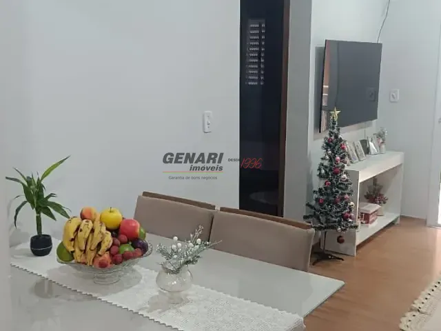Apartamento com 59m² 2 quartos e 1 banheiro, à venda, no bairro Parque Campo Bonito em Indaiatuba