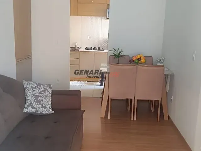 Apartamento com 59m² 2 quartos e 1 banheiro, à venda, no bairro Parque Campo Bonito em Indaiatuba