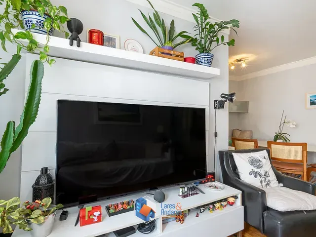 Apartamento com 73m² 2 quartos e 1 banheiro, à venda, no bairro Brooklin em São Paulo