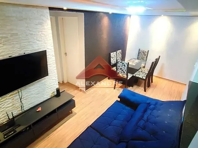 Apartamento com 45m² 2 quartos e 1 banheiro, à venda, no bairro Vila Tesouro em São José dos Campos