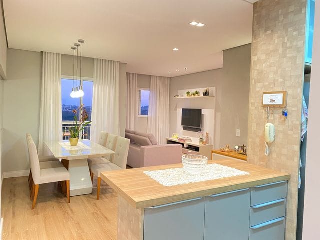 Apartamento com 64m² 2 quartos e 2 banheiros, à venda, no bairro Vila Faustina II em Valinhos