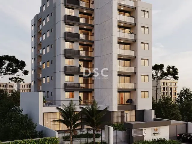 Apartamento com 60m² 2 quartos e 1 banheiro, à venda, no bairro Capão Raso em Curitiba