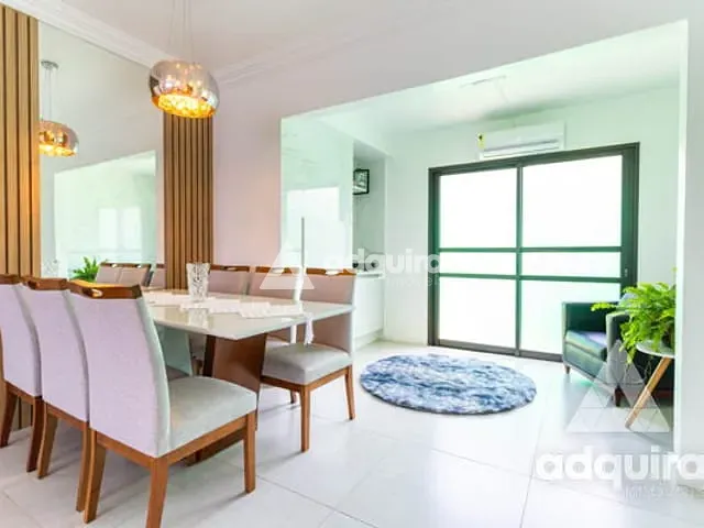 Apartamento com 169m² 3 quartos e 2 banheiros, à venda, no bairro Oficinas em Ponta Grossa