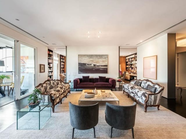 Apartamento com 454m² 3 quartos e 5 banheiros, à venda, no bairro Jardim Paulistano em São Paulo