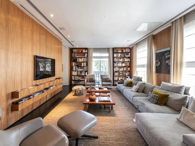 Apartamento com 454m² 3 quartos e 5 banheiros, à venda, no bairro Jardim Paulistano em São Paulo