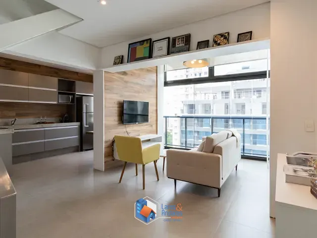 Apartamento com 62m² 1 quarto e 2 banheiros, à venda, no bairro Vila Olímpia em São Paulo