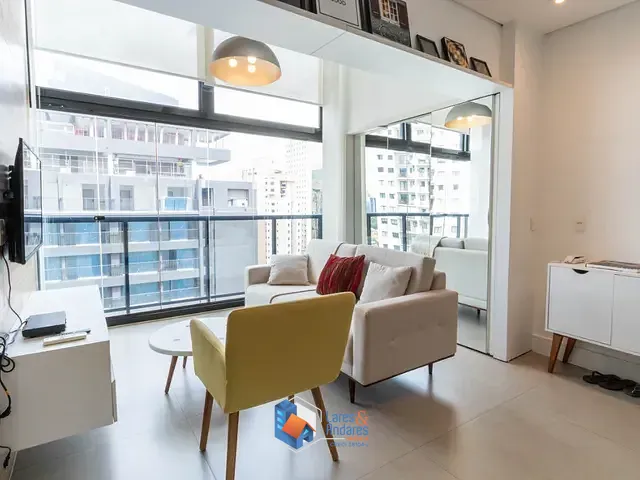 Apartamento com 62m² 1 quarto e 2 banheiros, à venda, no bairro Vila Olímpia em São Paulo