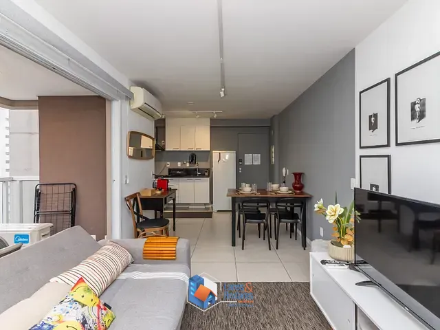 Apartamento com 48m² 1 quarto e 1 banheiro, à venda, no bairro Consolação em São Paulo