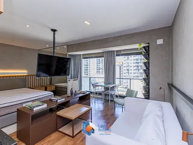 Apartamento com 36m² 1 quarto e 1 banheiro, à venda, no bairro Campo Belo em São Paulo