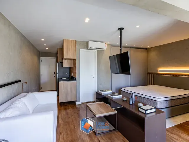 Apartamento com 36m² 1 quarto e 1 banheiro, à venda, no bairro Campo Belo em São Paulo