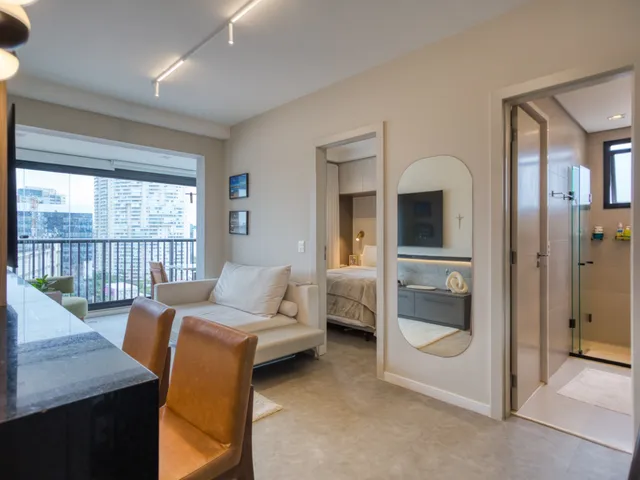 Foto do Apartamento - Apartamento para venda em Pinheiros com 1 quarto , 48m² | Lares e Andares Imóveis