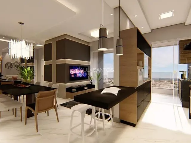 Apartamento 3 quartos e 2 banheiros, à venda, no bairro Parque Campolim em Sorocaba