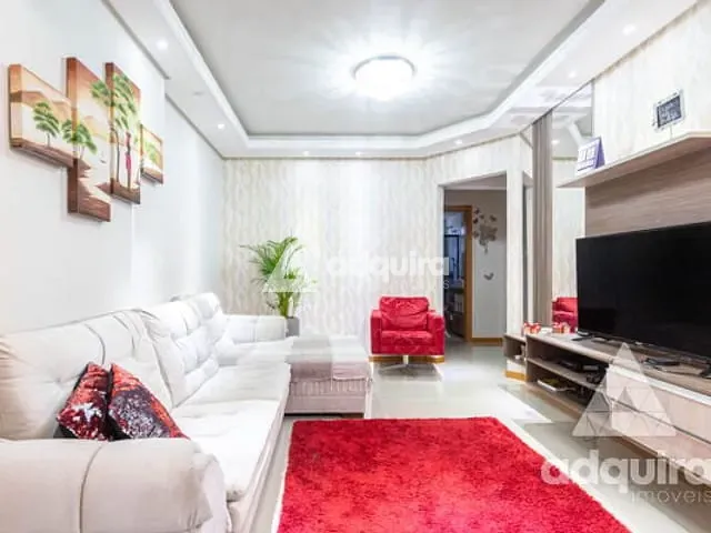 Apartamento 3 quartos e 2 banheiros, à venda, no bairro Orfãs em Ponta Grossa