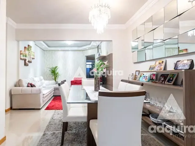 Apartamento 3 quartos e 2 banheiros, à venda, no bairro Orfãs em Ponta Grossa