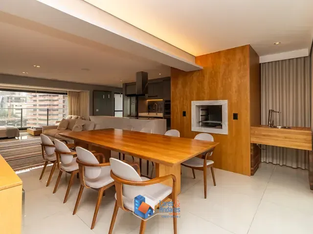 Apartamento com 145m² 3 quartos e 5 banheiros, à venda, no bairro Jardim das Acácias em São Paulo