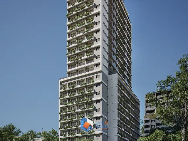 Apartamento com 49m² 1 quarto e 2 banheiros, à venda, no bairro Consolação em São Paulo