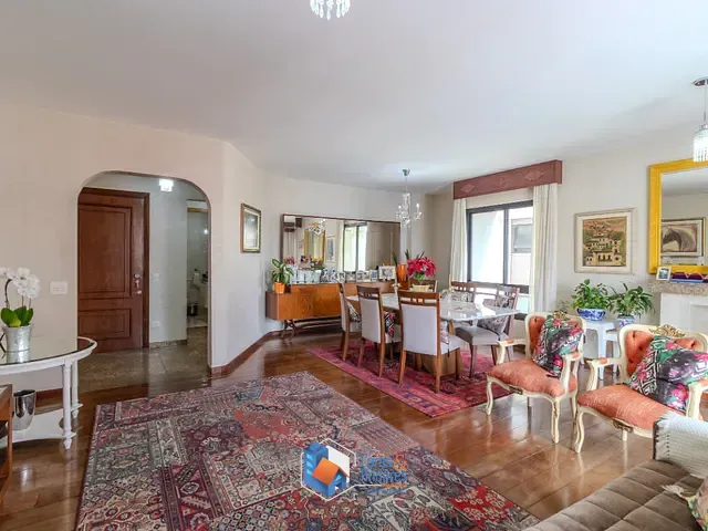 Apartamento com 180m² 4 quartos e 5 banheiros, à venda, no bairro Indianópolis em São Paulo