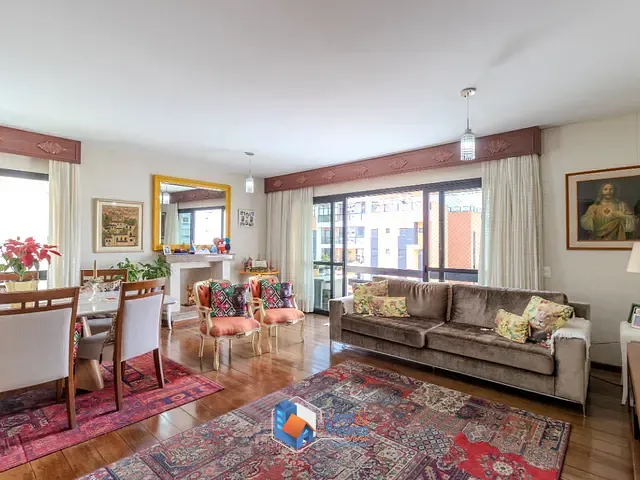 Apartamento com 180m² 4 quartos e 5 banheiros, à venda, no bairro Indianópolis em São Paulo