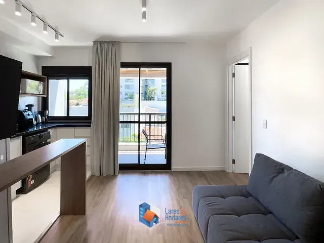 Apartamento com 40m² 1 quarto e 2 banheiros, à venda, no bairro Vila Madalena em São Paulo