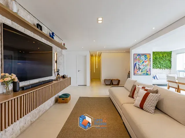 Apartamento com 135m² 3 quartos e 5 banheiros, à venda, no bairro Vila Mascote em São Paulo