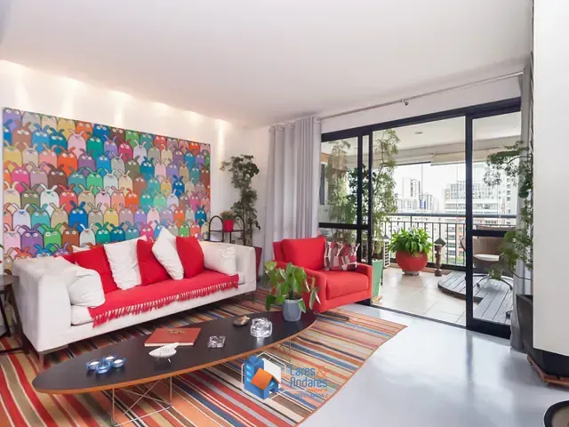 Apartamento com 105m² 2 quartos e 3 banheiros, à venda, no bairro Campo Belo em São Paulo