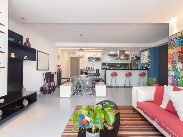 Apartamento com 105m² 2 quartos e 3 banheiros, à venda, no bairro Campo Belo em São Paulo