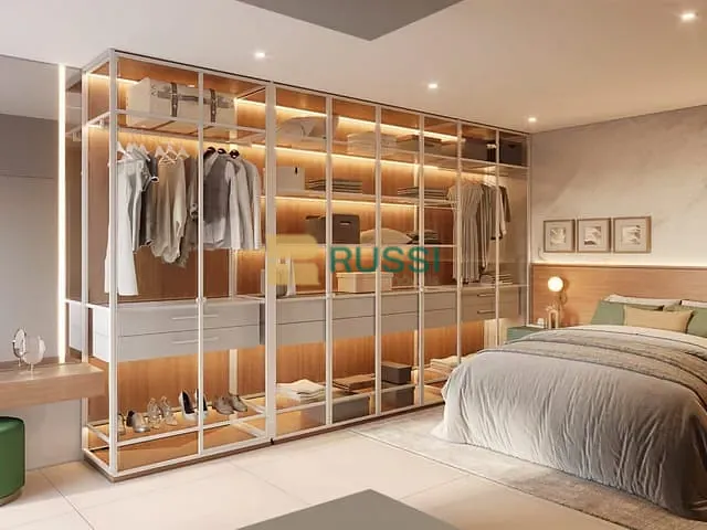 Apartamento com 75m² 2 quartos e 3 banheiros, à venda, no bairro Vila Adyana em São José dos Campos