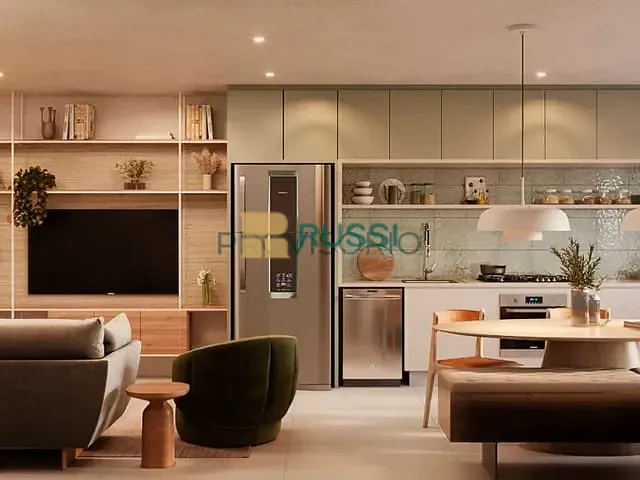 Apartamento com 75m² 2 quartos e 3 banheiros, à venda, no bairro Vila Adyana em São José dos Campos